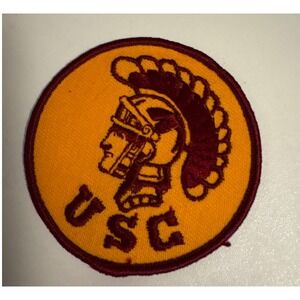 USC Trojans Patch Embroidered Sew On Applique University of Southern California
